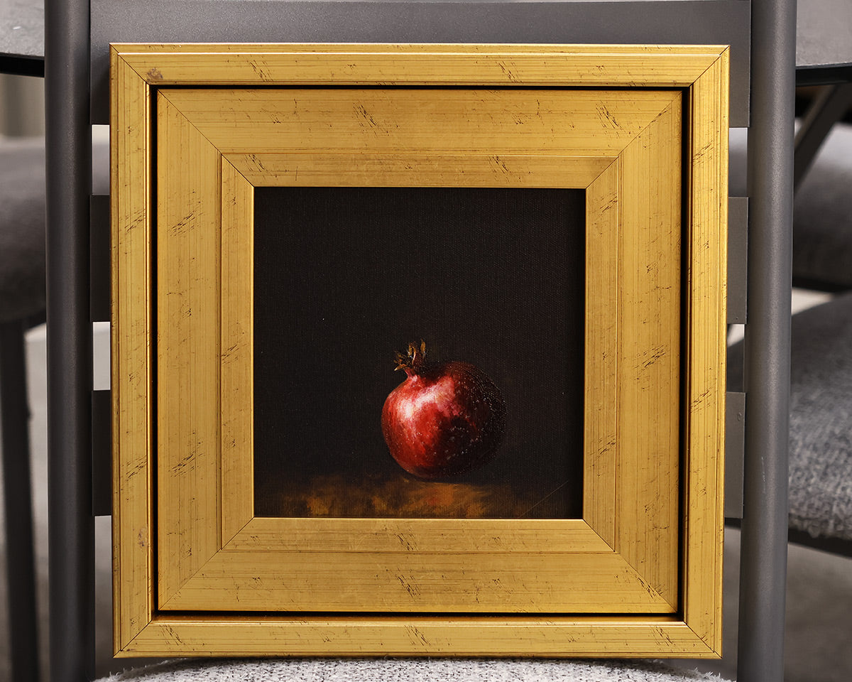 Lonely Pomegranate Framed Artwork