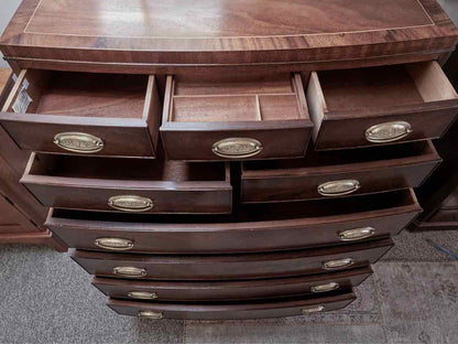 Paine Furniture Banded Mahogany Chest