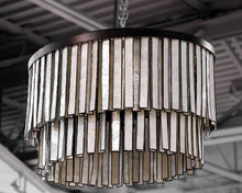 Pottery Barn Astrid Capiz Chandelier