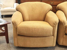 Pair of Klausner Swivel Club Chairs