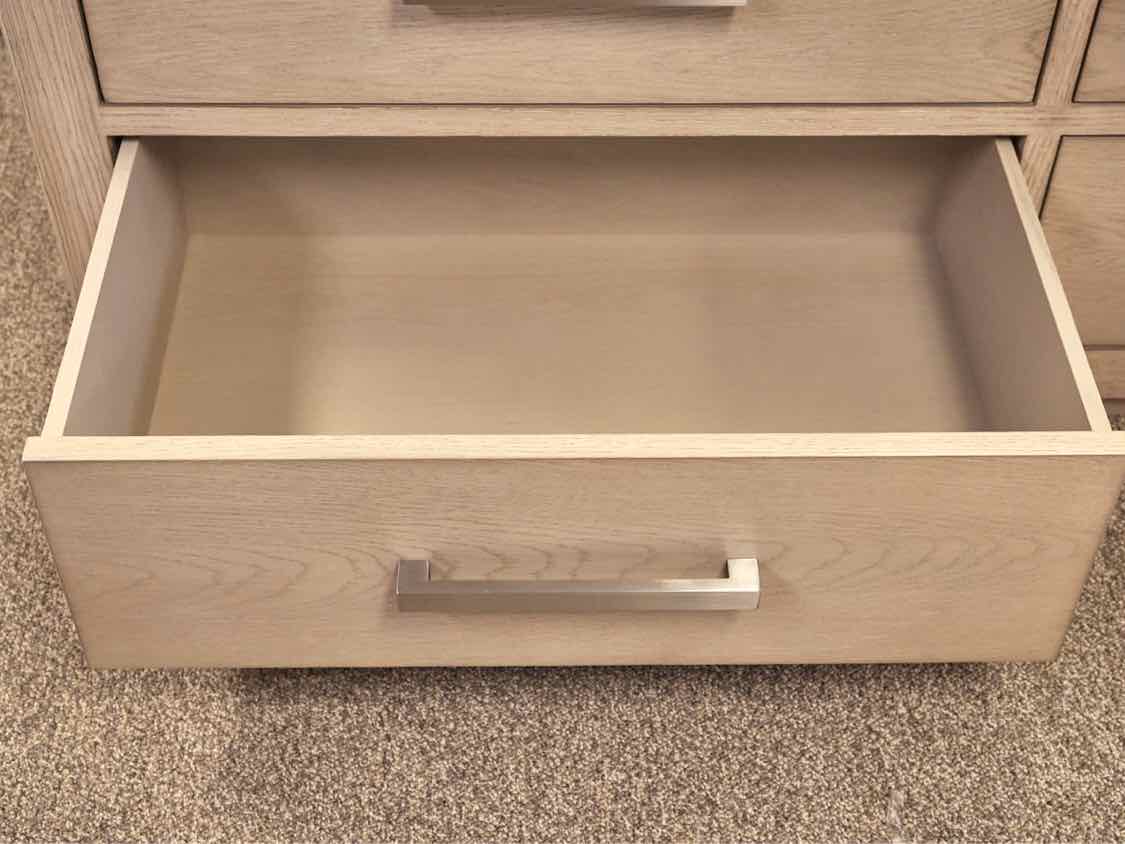 'Kempton' 9 Drawer Dresser with Steel Pulls
