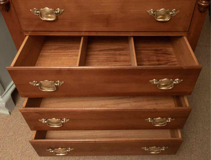 Young Republic Furniture Solid Rock Maple 5 Drawer Chest
