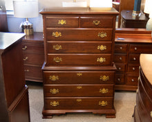 Colonial Furniture Co Dark Cherry Chest on Chest