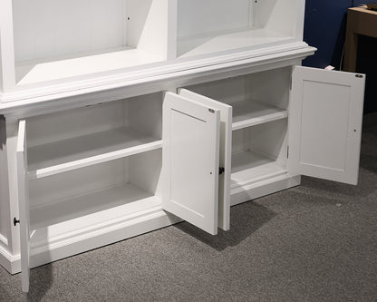 White 2-Piece Hutch
