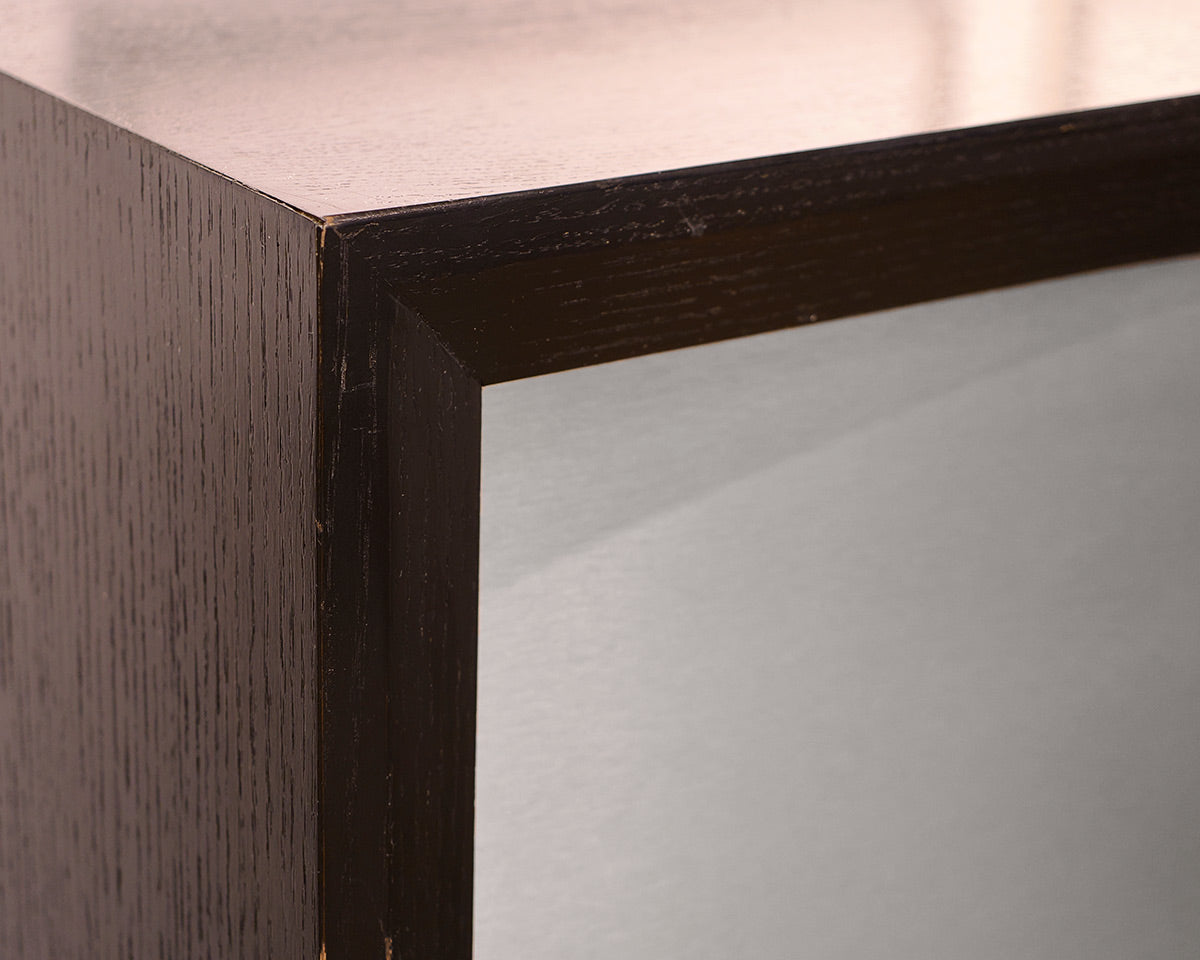 Modern Sculptural Bar Cabinet