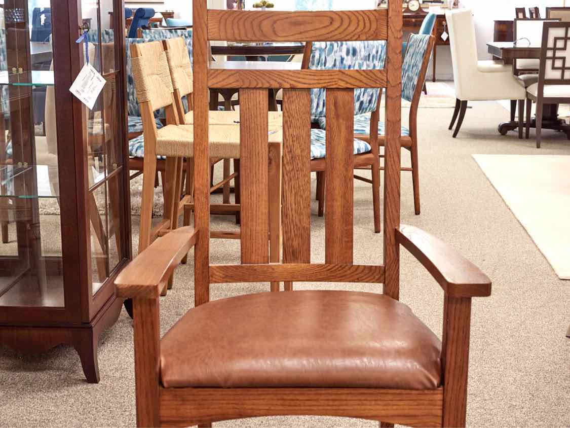Mission Dining Table & Set of 8 Chairs