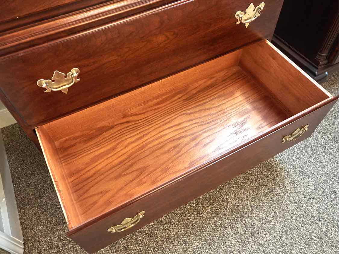 Hitchcock Solid Cherry Chest on Chest