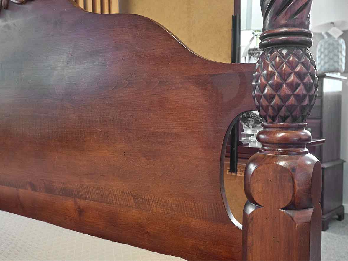 Ethan Allen British Classics Cherry Stain  King Bed