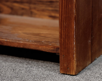 Pine Rustic Bookcase