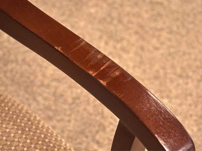 Set of 12 Hickory Chair 'Blix' Dining Chairs in 'Chocolate' Finish