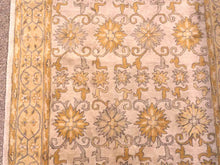 Ballard Design Blue & Beige Floral Area Rug