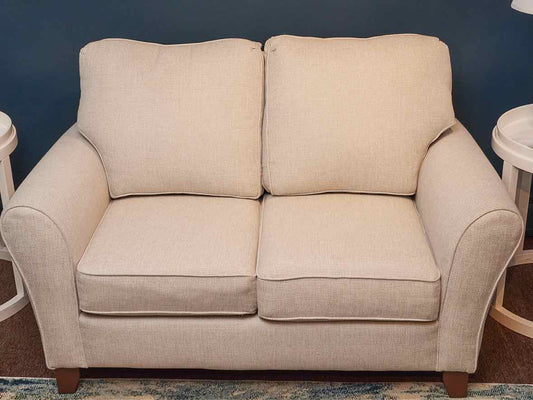 England Inc 'Sandy  Gray' Wool Blend  Loveseat