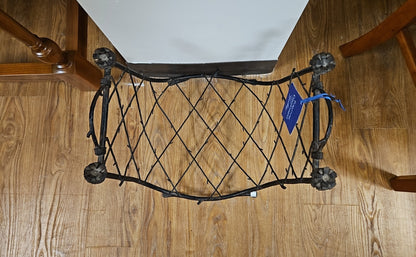 Forged Metal Log Holder
