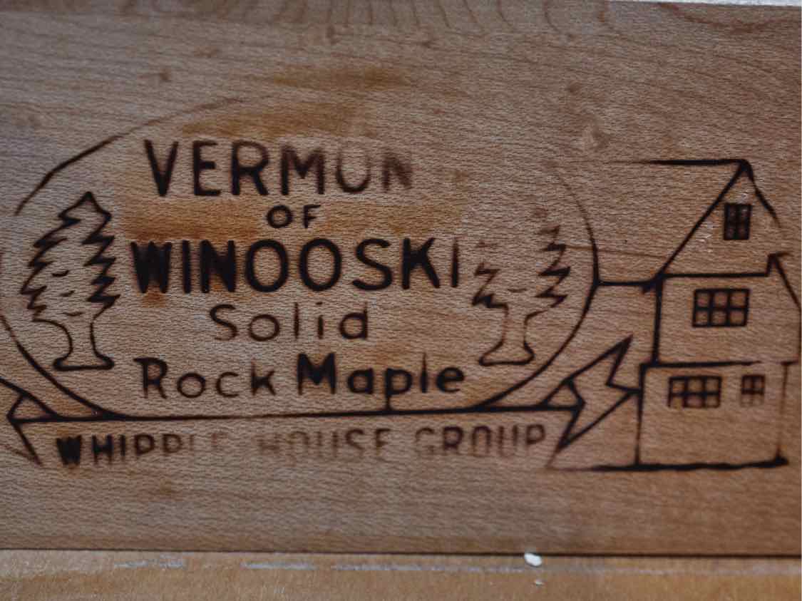 Maple 9-Drawer Dresser with Antique Brass Pulls