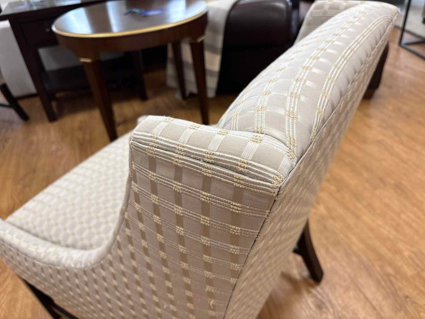 Pair of A. Rudin Slipper Chairs