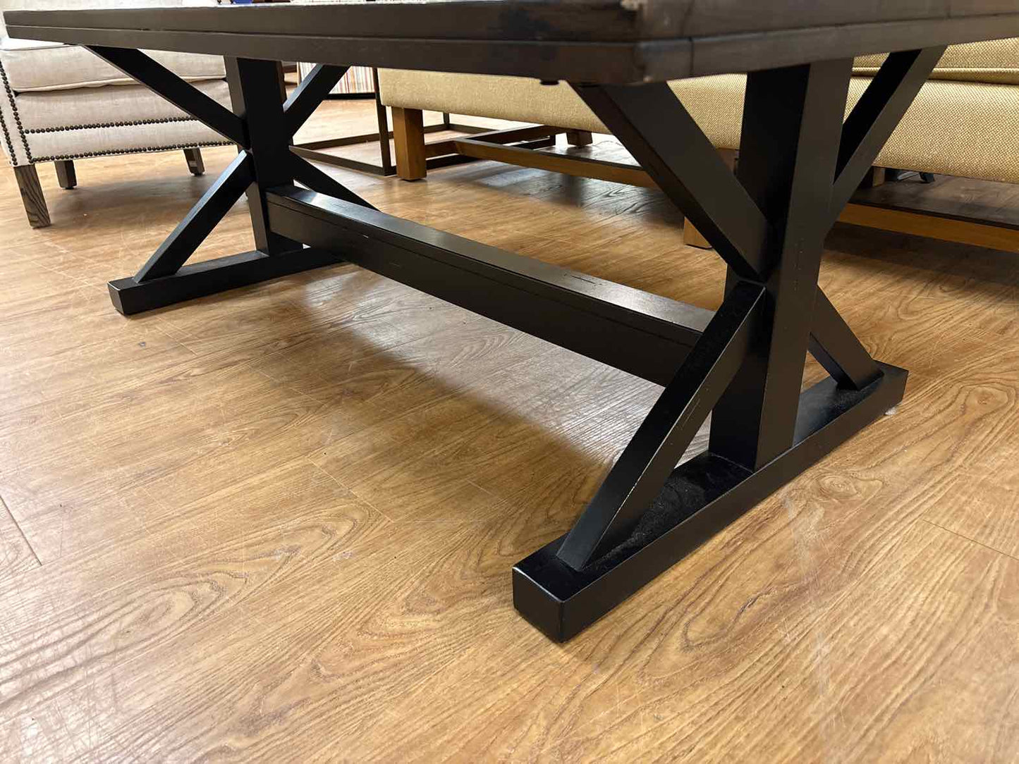 Plank Top Cocktail Table