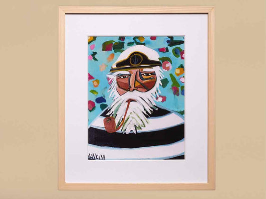 Framed Giclee 'Captains Psychedelic IV'