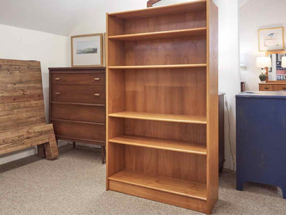 Jesper / Denmark Teak  Bookcase with 4 Adjustable Shelves