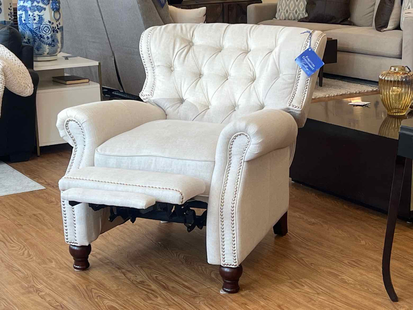 Opulence Home 'Cambridge' Linen Reclliner