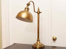 Brass Finish Desk \ Table Lamp