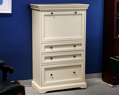 Ballard Design Ivory Drop Down Desk