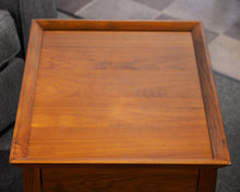 Crate & Barrel One Drawer Side Table