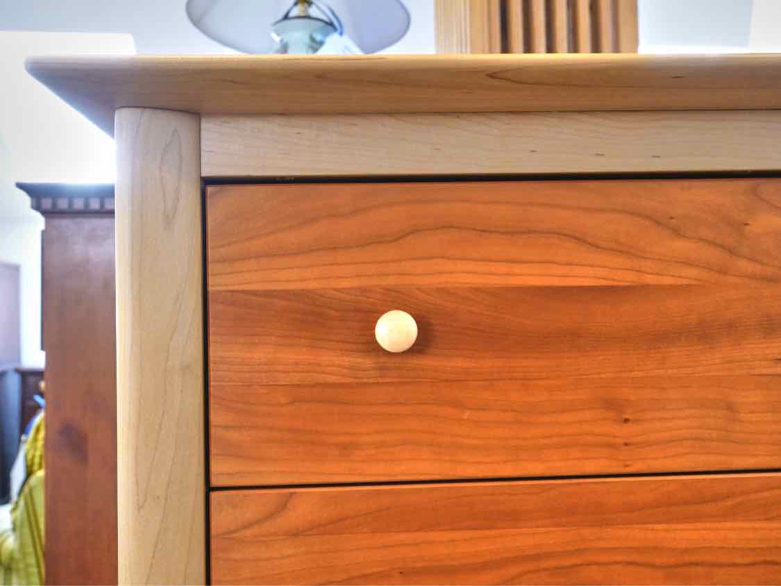 Copeland 2 Tone Maple & Cherry 6 Drawer  Chest