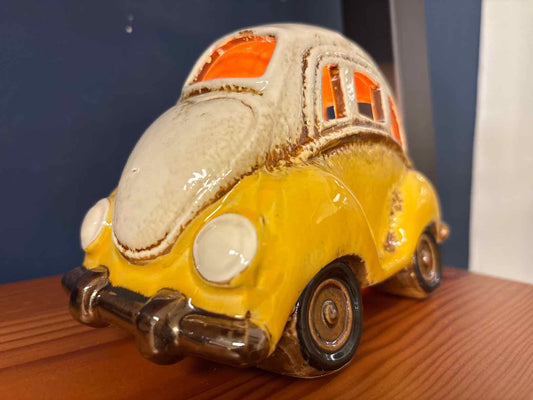 Ceramic VW Bug Lamp