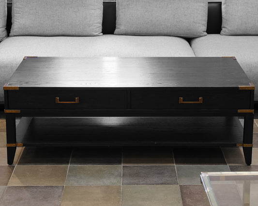 Restoration Hardware Cayden Campaign Coffee Table