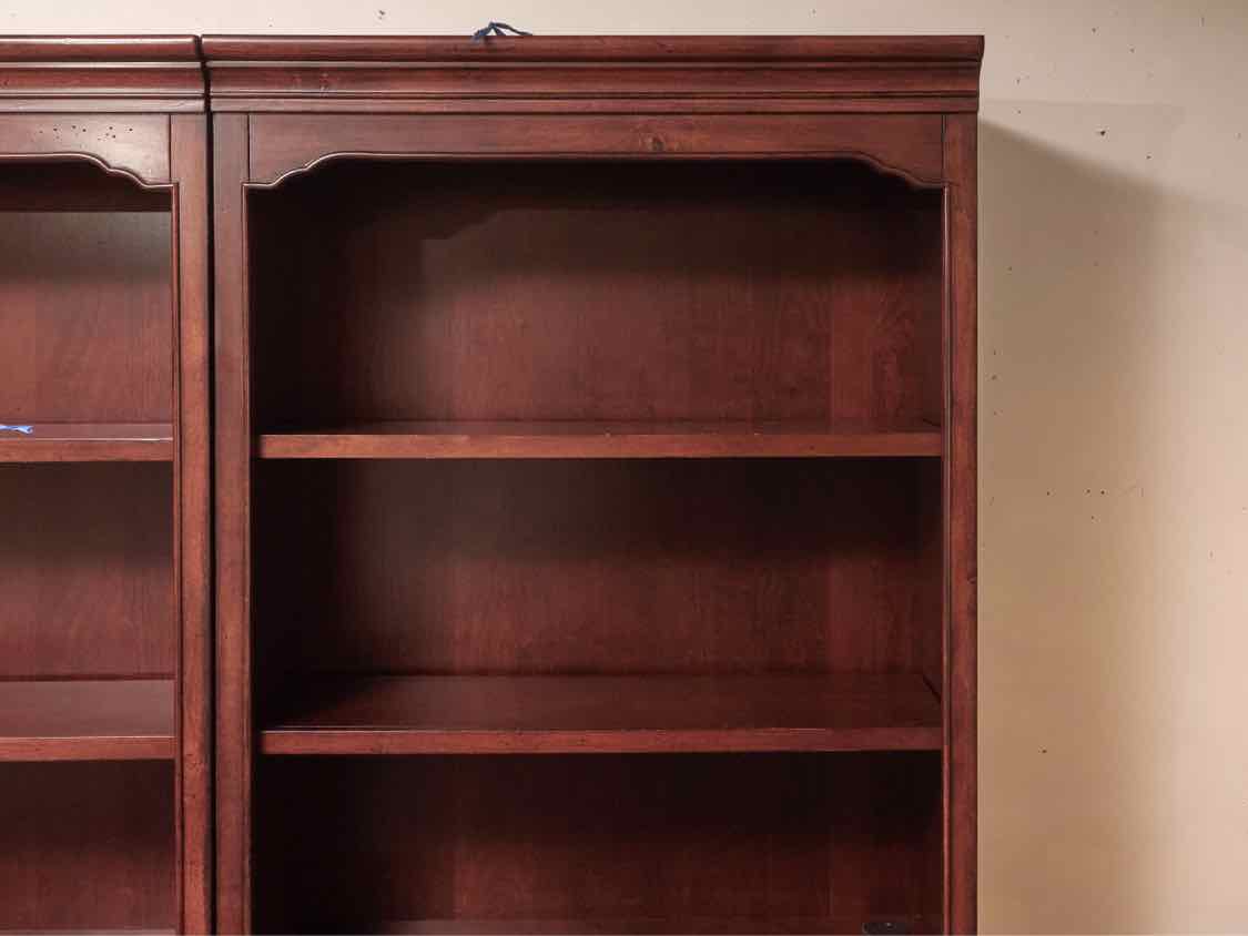 Cherry 2 Shelf Bookcase with 2 Doors