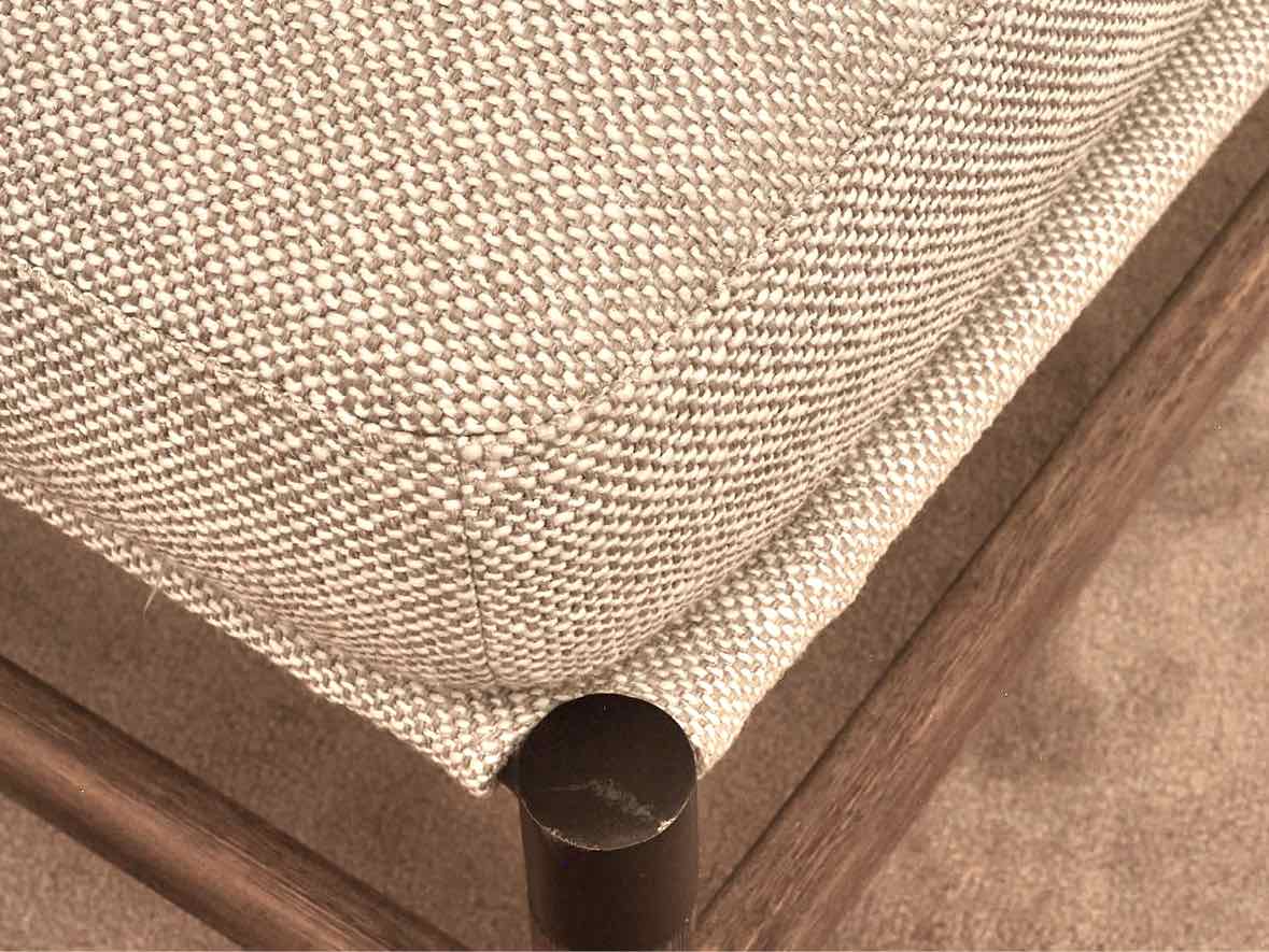 Pair Of 4 Hands  'Memphis'  Textured Wool Blend Upholstered Chairs