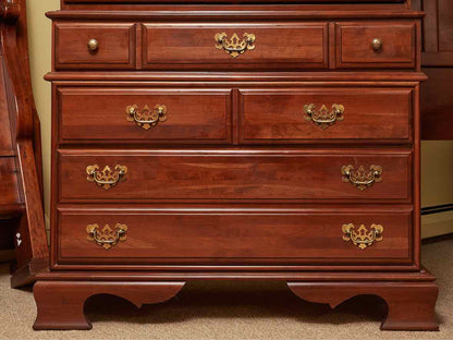 Crawford Furniture Cherry 6 Drawer Chest With Bass Handles