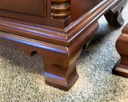 Solid Mahogany Six Drawer Dresser