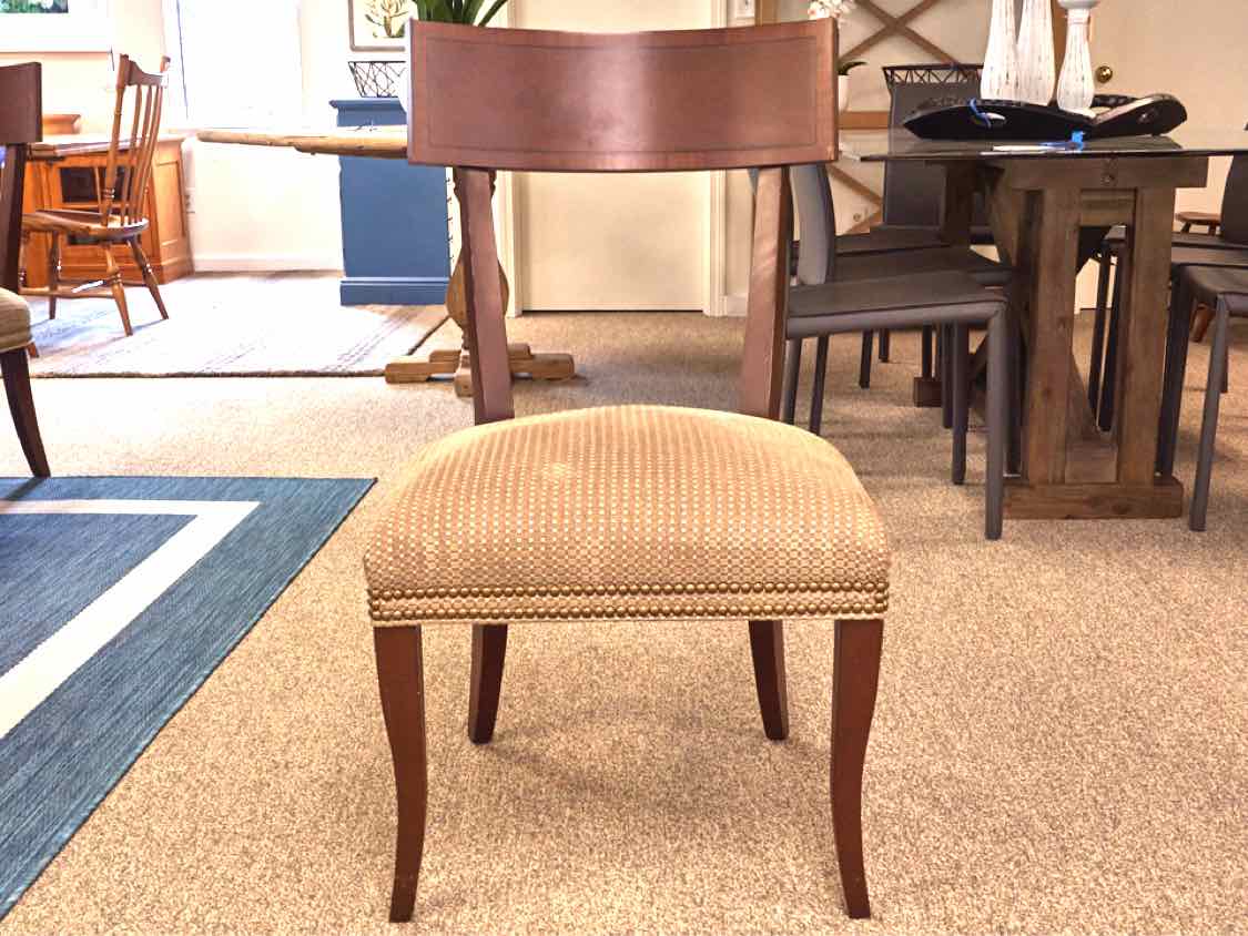 Set of 12 Hickory Chair 'Blix' Dining Chairs in 'Chocolate' Finish
