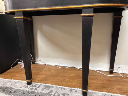 Nancy Corzine 'Svea' Demilune Entry Table