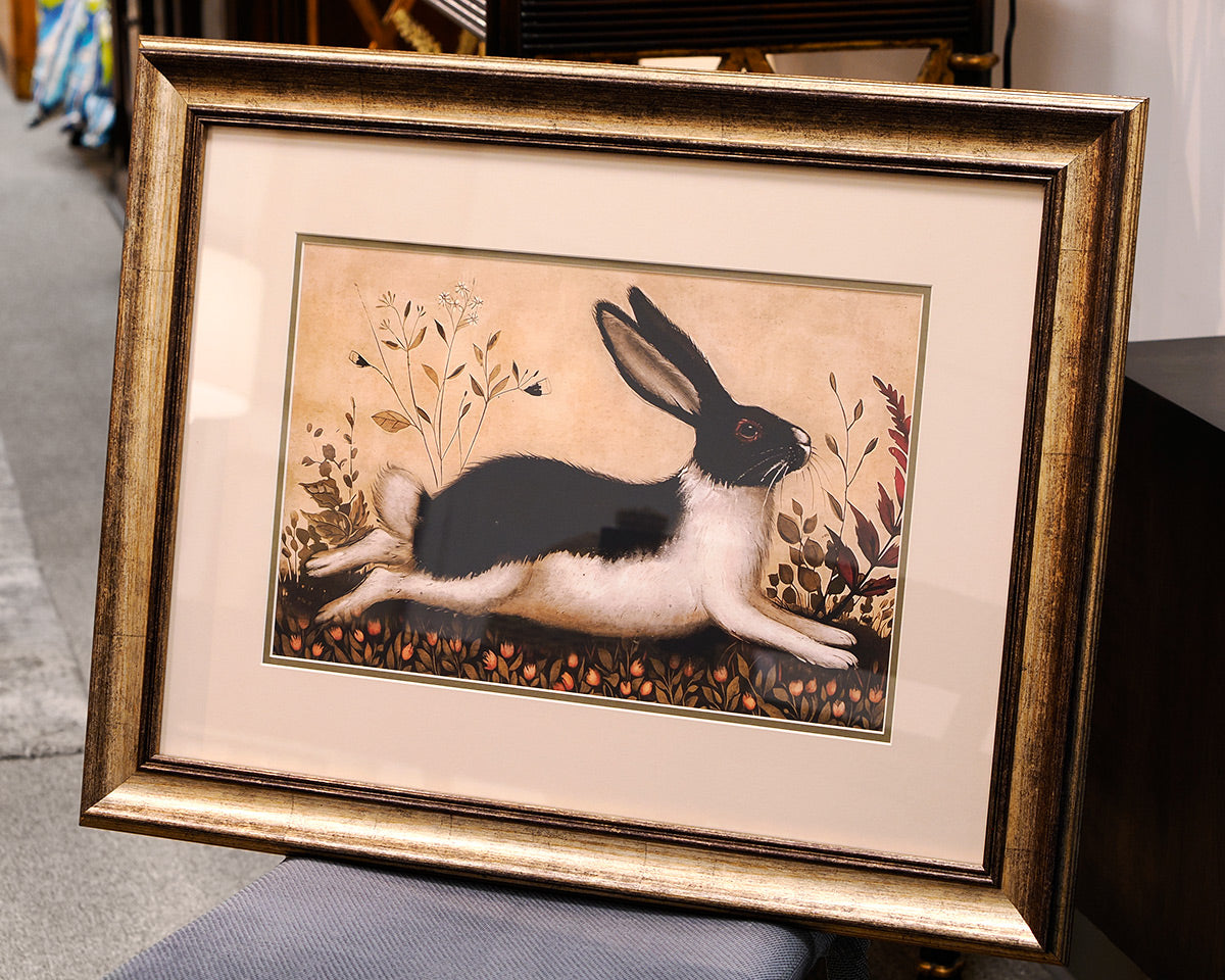 Folk Art Rabbit 1/2
