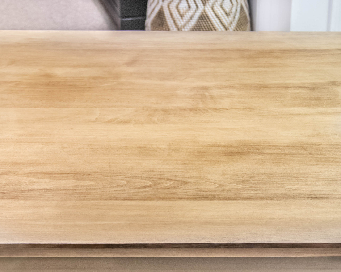 Gat Creek Elana Square Cocktail Table in Maple Barley Finish