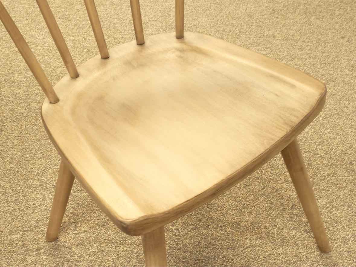 Set of 6 Gat Creek "Lana" Maple Dining Chairs in Classic Barley Finish