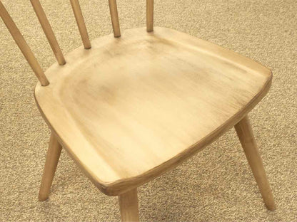 Set of 6 Gat Creek "Lana" Maple Dining Chairs in Classic Barley Finish