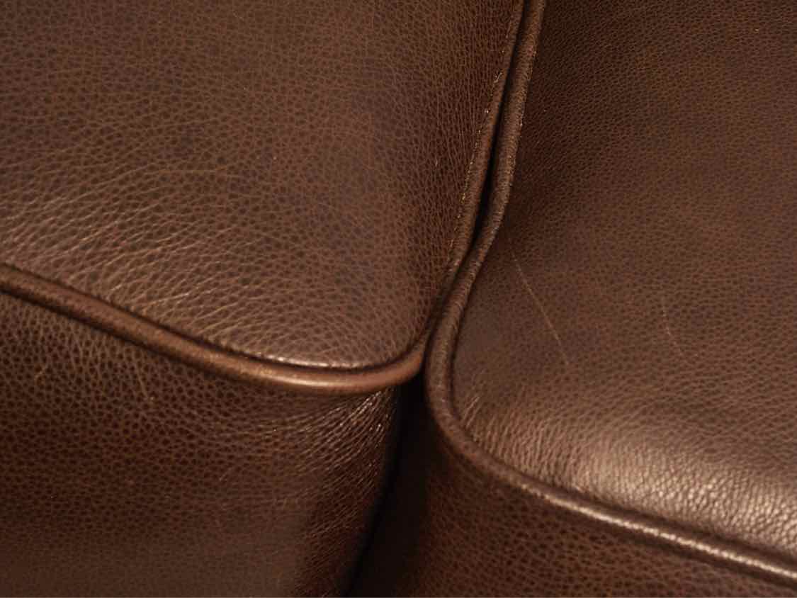 La-Z-Boy Espresso Brown Leather 3 Cushion 2 Seat Power Leg  Reclining  Sofa