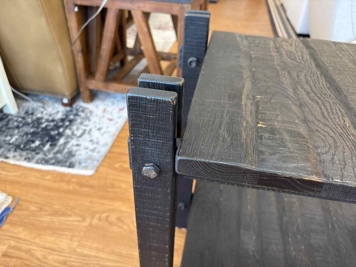 Arhaus Rustic Industrial  Side Table