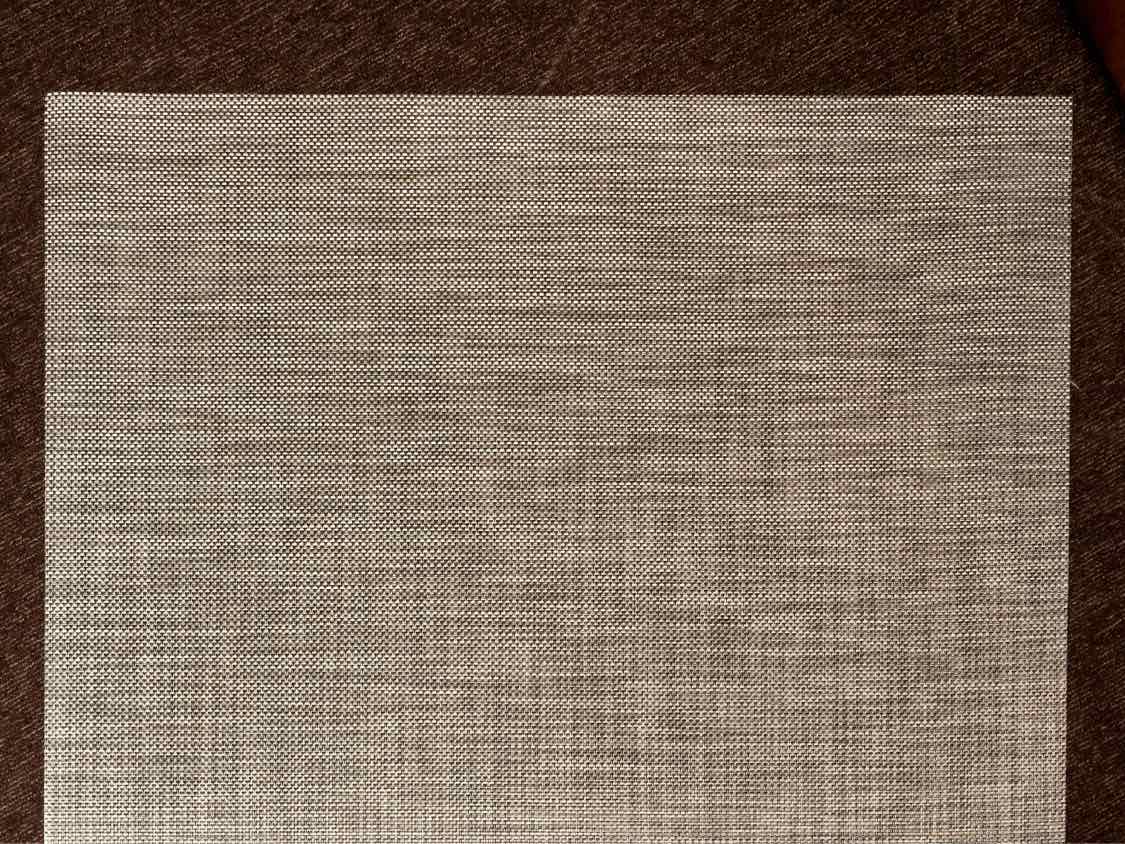 Chilewich Inc  Indoor & Outdoor Basket Weave 'Oyster'  No Slip Backing Area Rug