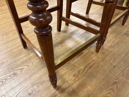 Set of 4 Ethan Allen 'British Classics' Barstools
