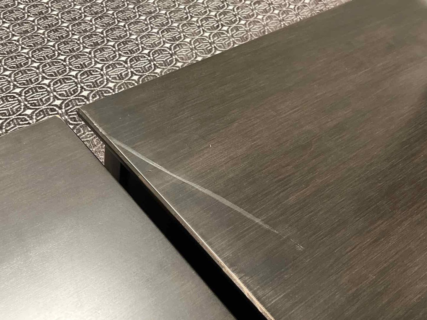 Pair of Dark Grey Boston Interiors Nightstands