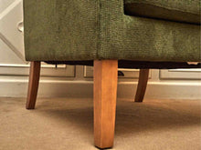 'Forest Fir Green' Upholstered  Accent Chair