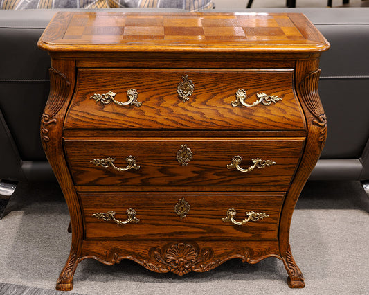 French Provincial Oak Accent Chest