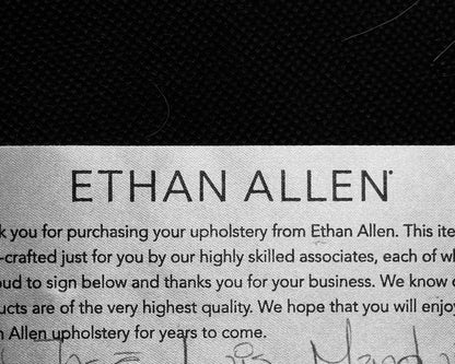 Set of 6 Ethan Allen Skirted Dining Chairs