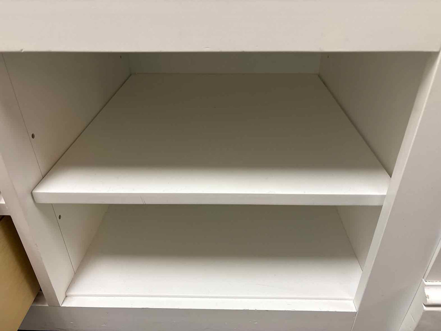 Full Storage Bed in White