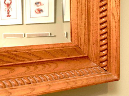 Kincaid Oak Landscape Wall Mirror