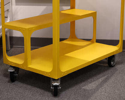 Scavolini Diesel-Misfit Yellow Bar Cart